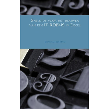 Snelgids voor het bouwen van een IT-RDBMS in Excel (Paperback) bij Singel 344