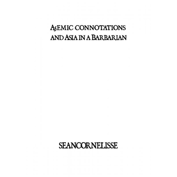 A5emic connotations and Asia in a Barbarian (Paperback) bij Singel 344