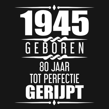 1945 Geboren 80 Jaar Tot Perfectie Gerijpt (Paperback) bij Singel 344