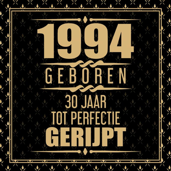 1994 Geboren 30 Jaar Tot Perfectie Gerijpt (Paperback) bij Singel 344