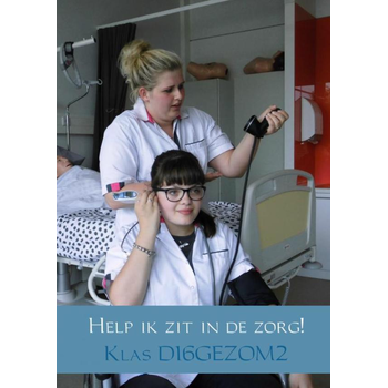 Help ik zit in de zorg! (Paperback) van Klas D16GEZOM2