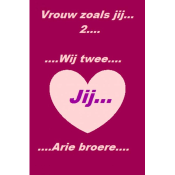 Vrouw zoals jij.......Wij twee.... (Paperback) bij Singel 344