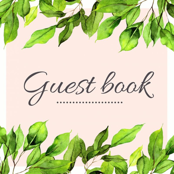 Green Leaves Floral Tropisch Gastenboek voor Huwelijk | Bruiloft | Verjaardag | Babyshower | Babyborrel | Verjaardag | Pensioen | Feest en meer (Paperback) bij Singel 344