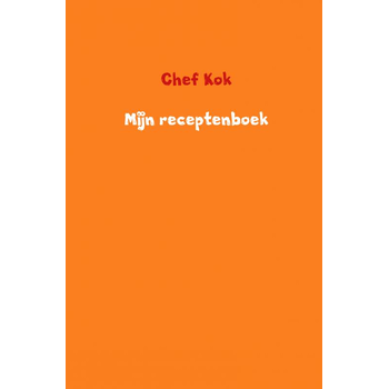 Mijn receptenboek (Paperback) van Chef Kok