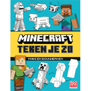 Minecraft teken je zo (Paperback) bij Singel 344