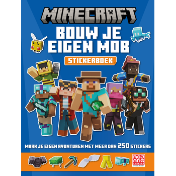 Minecraft: Bouw je eigen mob-stickerboek (Paperback) bij Singel 344