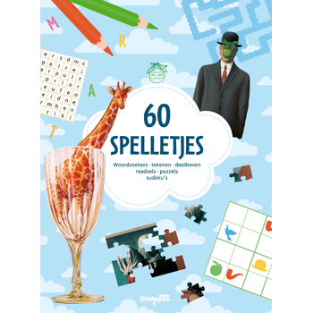 60 spelletjes Magritte (Paperback) bij Singel 344