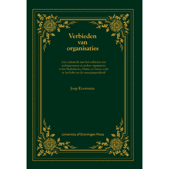 Verbieden van organisaties (Paperback) bij Singel 344