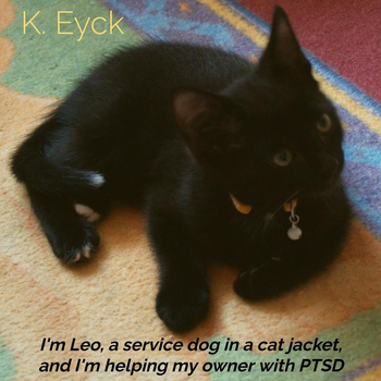 I'm Leo, a service dog in a cat jacket, and I'm helping my owner with PTSD (Paperback) bij Singel 344