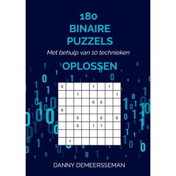 180 BINAIRE PUZZELS OPLOSSEN (Paperback) bij Singel 344