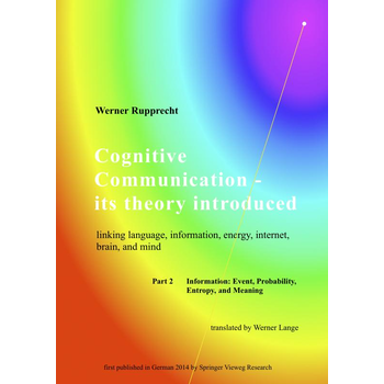 Cognitive Communication - its theory introduced (Paperback) bij Singel 344