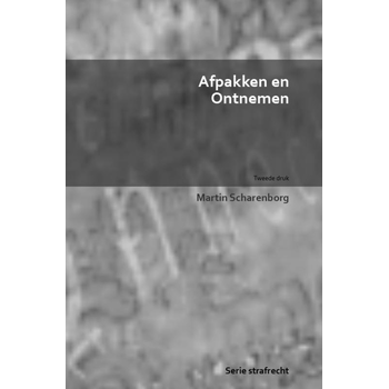 Afpakken en ontnemen (Paperback) bij Singel 344