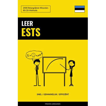 Leer Ests - Snel / Gemakkelijk / Efficiënt (Paperback) bij Singel 344