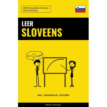 Leer Sloveens - Snel / Gemakkelijk / Efficiënt (Paperback) bij Singel 344