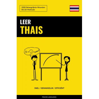 Leer Thais - Snel / Gemakkelijk / Efficiënt (Paperback) bij Singel 344