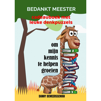 Bedankt Meester om mijn kennis te helpen groeien (Paperback) bij Singel 344