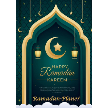 RAMADAN Planer für 30 Tage Ramadan mit Gebet, Fasten, Quran Tracker, etc. (Paperback) bij Singel 344