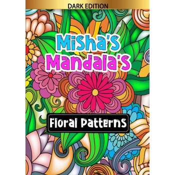 Misha's mandala's: Floral patterns (Paperback) bij Singel 344