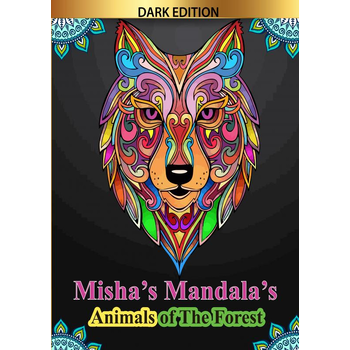 Misha's mandala's: Animals of the forest (Paperback) bij Singel 344
