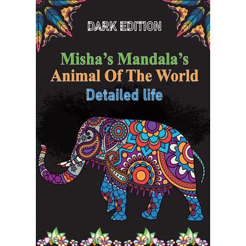 Misha's mandala's: Animals of the world Detailed life (Paperback) bij Singel 344