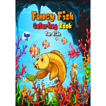 Fancy Fish Coloring Book (Paperback) bij Singel 344