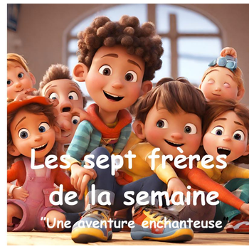 Les Sept Frères de la Semaine (Hardback) bij Singel 344