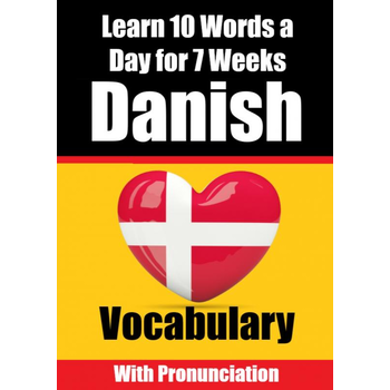 Danish Vocabulary Builder: Learn 10 Danish Words a Day for 7 Weeks | The Daily Danish Challenge (Paperback) bij Singel 344