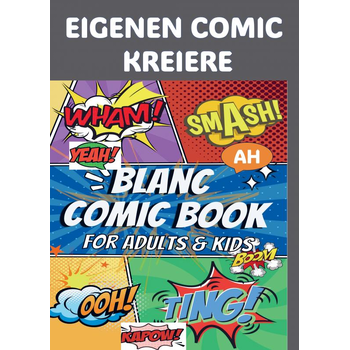Eigenen Comic Kreiere : Blanko-Comicbuch Journale (Hardback) bij Singel 344