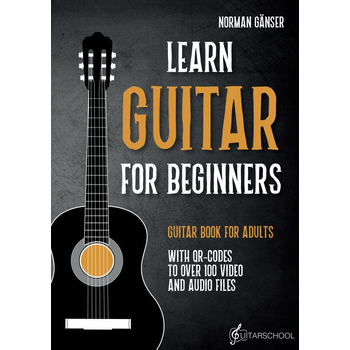 Learn Guitar for Beginners - Guitar Book for Adults (Paperback) bij Singel 344