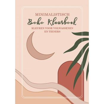 Kleuren voor Volwassenen en Tieners - Minimalistisch Boho Kleurboek (Paperback) bij Singel 344