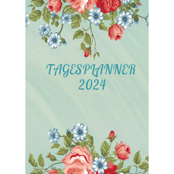 Tagesplaner 2024: 12 Monate A4 von Januar bis Dezember, ideales Geschenk für Freunde, Kinder und Erwachsene, Männer und Frauen (Paperback) bij Singel 344