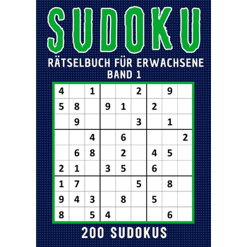 Sudoku Rätselbuch für erwachsene - Band 1 (Paperback) bij Singel 344