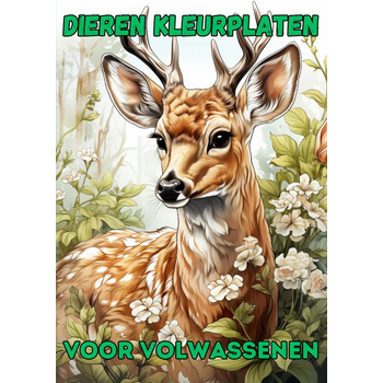 Dieren Kleurplaten voor Volwassenen (Paperback) bij Singel 344