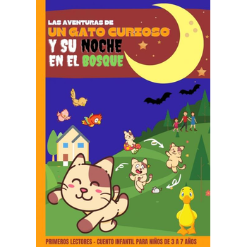 Las aventuras de un gato curioso y su noche en el bosque (Paperback) van Hobby Mate