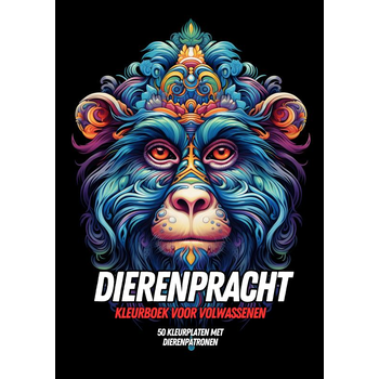 Kleurboek voor Volwassenen - Dierenpracht (Paperback) bij Singel 344