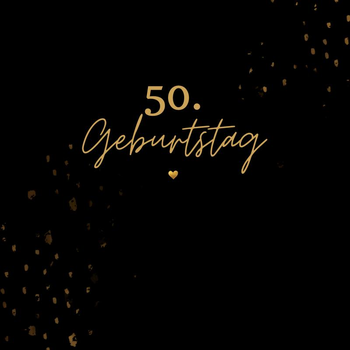 50. Geburtstag- Gästebuch Blanko (Paperback) bij Singel 344
