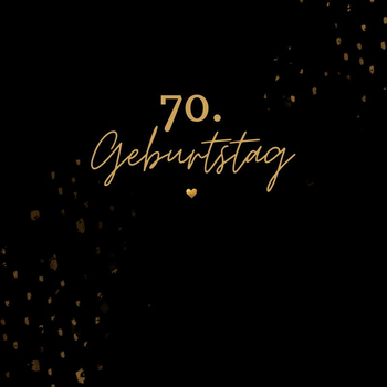 70. Geburtstag- Gästebuch Blanko (Paperback) bij Singel 344