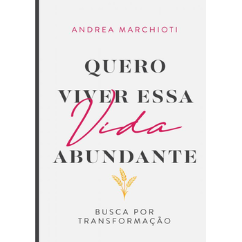 Quero viver essa vida abundante (Paperback) bij Singel 344