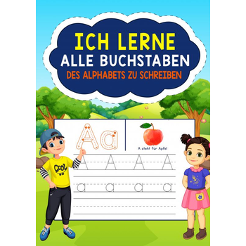 Ich lerne schreiben, alle Buchstaben des Alfabets (Paperback) bij Singel 344