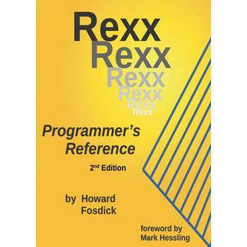 Rexx Programmer's Reference (Paperback) bij Singel 344