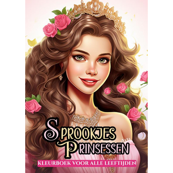 Sprookjes Prinsessen - Kleurboek voor Alle Leeftijden (Paperback) bij Singel 344