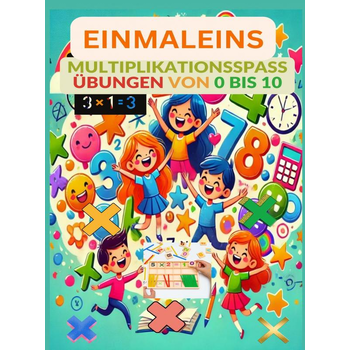 Multiplikationsspaß: Übungen von 0 bis 10 (Paperback) bij Singel 344