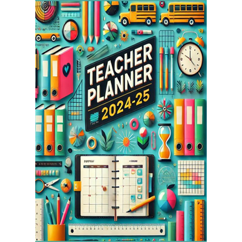 Lehrerplaner 2024-25: Teacher Planner 2024-25 (Paperback) bij Singel 344