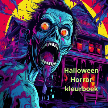 Halloween horror kleurboek (Paperback) bij Singel 344
