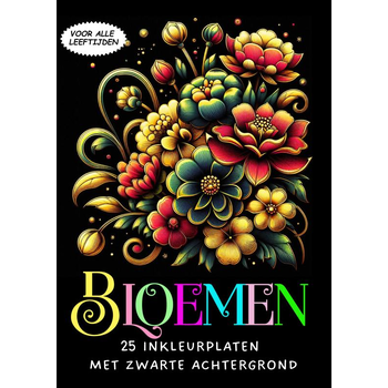 Inkleurplaten voor Volwassenen - Bloemen (Paperback) bij Singel 344