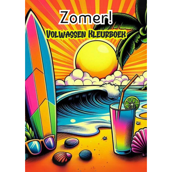 Volwassen Kleurboek - Zomer! (Paperback) bij Singel 344