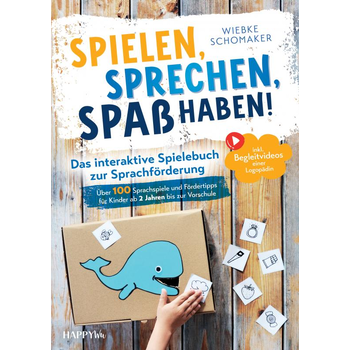 Spielen, Sprechen, Spaß haben! Das interaktive Spielebuch zur Sprachförderung (Paperback) bij Singel 344