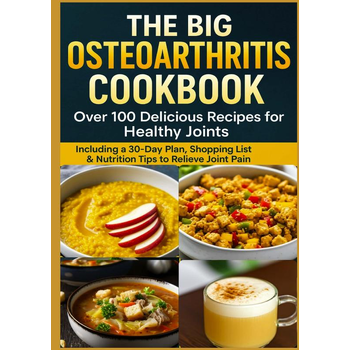 THE BIG OSTEOARTHRITIS COOKBOOK Over 100 Delicious Recipes for Healthy Joints (Paperback) bij Singel 344