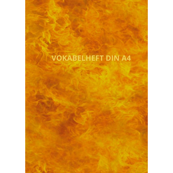 Vokabelheft DIN A4: 3 Spalten | Perfekt für Schule, Studium & Selbstlernen (Paperback) bij Singel 344