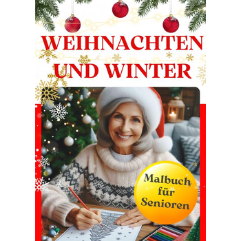 Weihnachten und Winter - Malbuch für Senioren (Paperback) bij Singel 344
